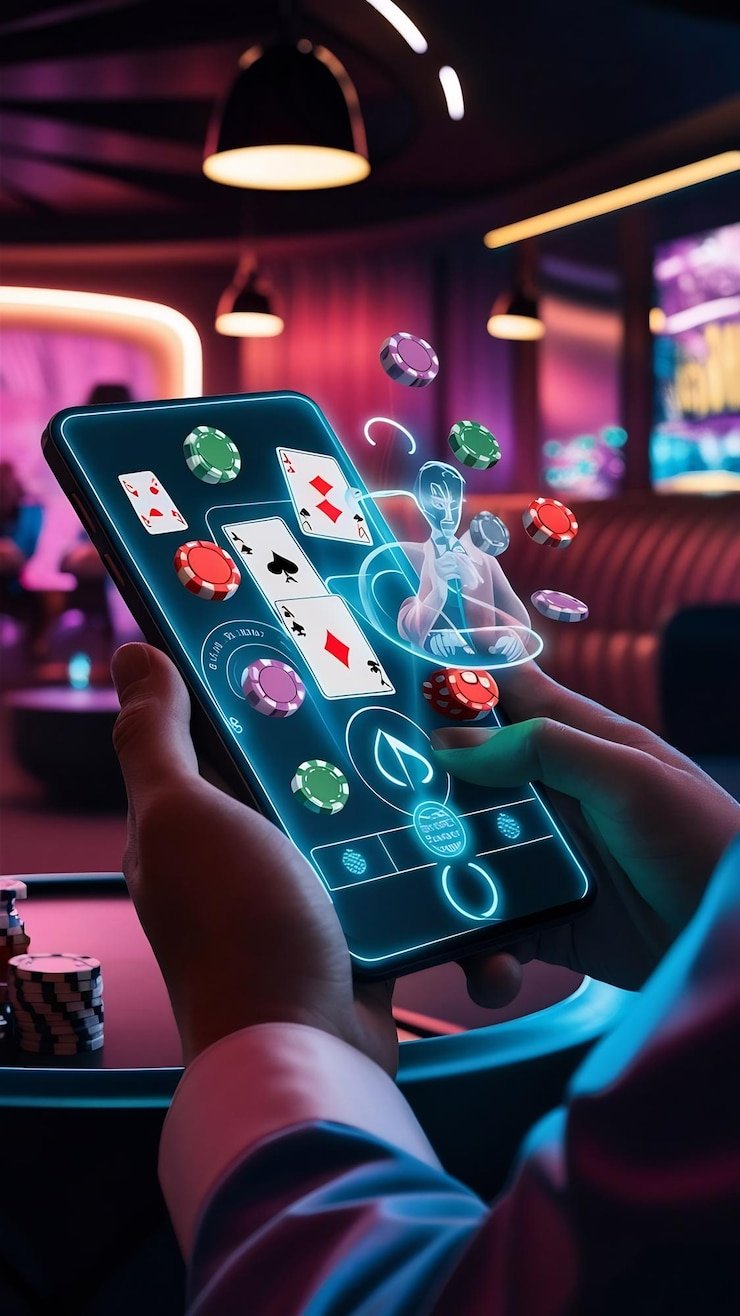 Antarmuka permainan Lucky Twins di platform dolar toto